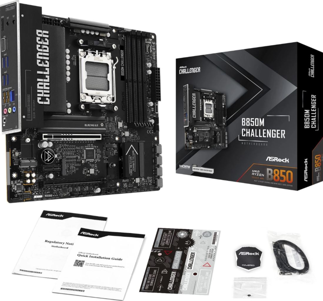 ASROCK B850M Challenger DDR5 AM5 90-MXBU30-A0UAYZ retail