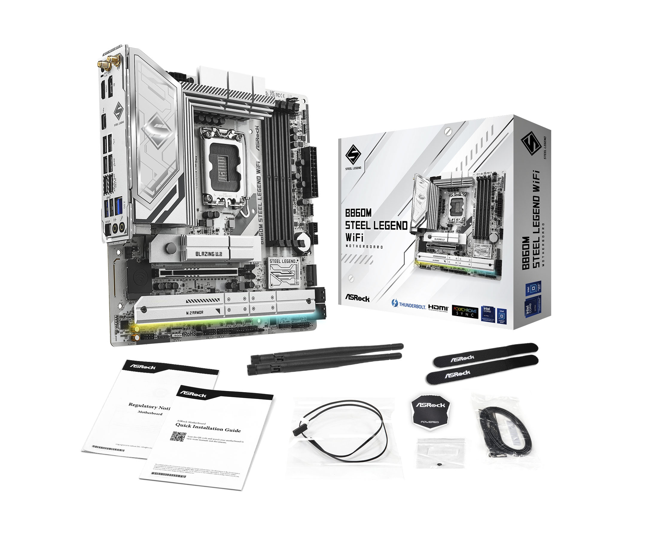 ASROCK B860M Steel Legend WiFi DDR5 Intel S1851 retail