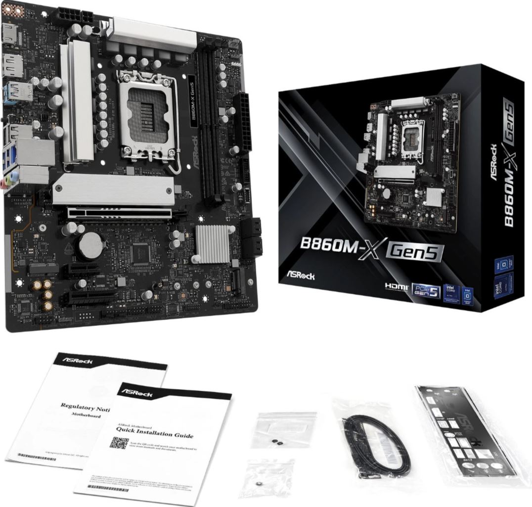 ASROCK B860M-X GEN5 DDR5 Intel S1851 90-MXBSE0-A0UAYZ retail