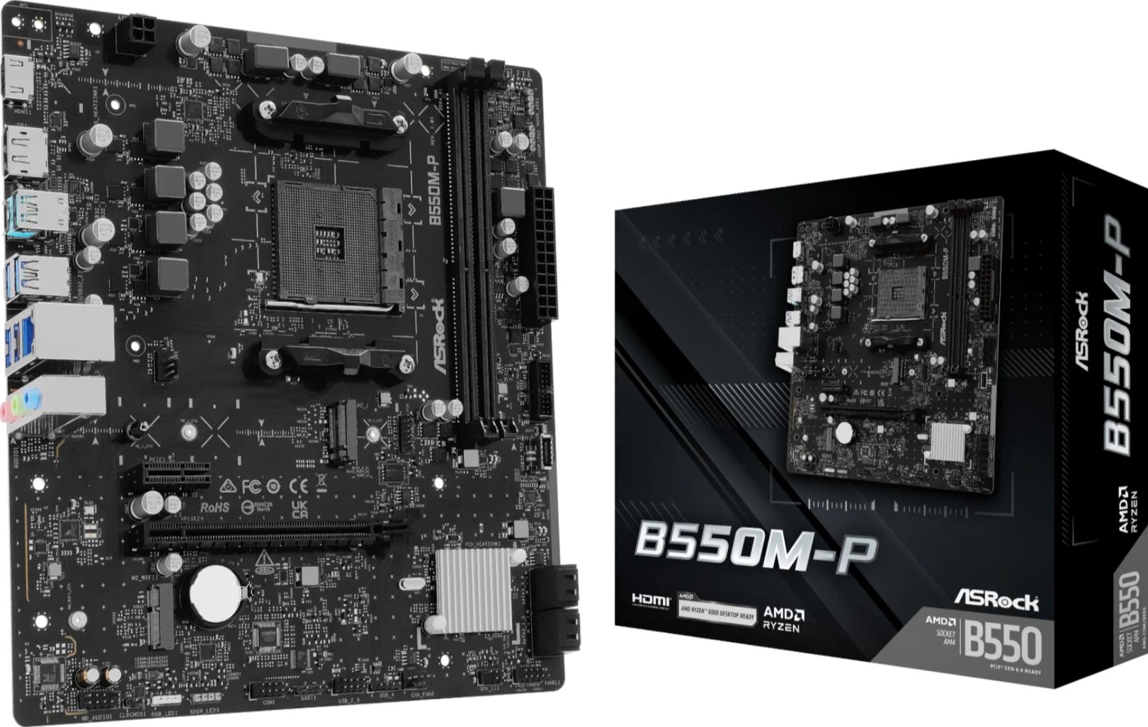 ASROCK B550M-P DDR4 AM4 90-MXBV10-A0UAYZ retail