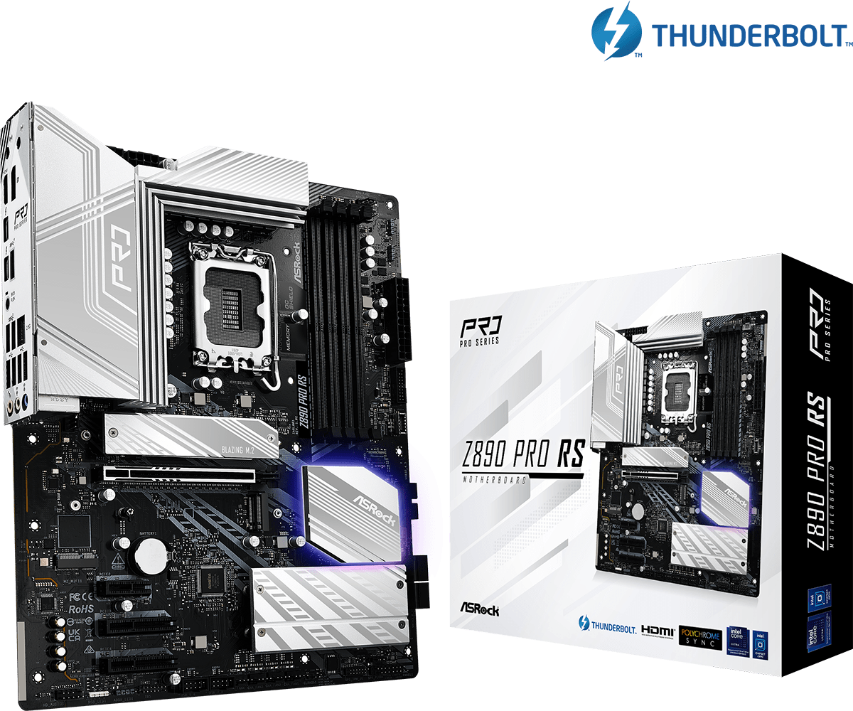 ASROCK Z890 Pro RS Intel DDR5 S1851 retail