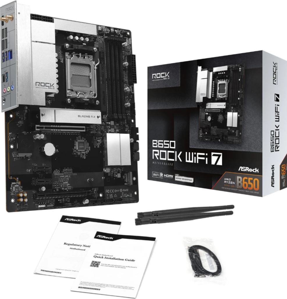 ASROCK B650 ROCK WiFi AMD AM5 90-MXBUY0-A0UAYZ retail