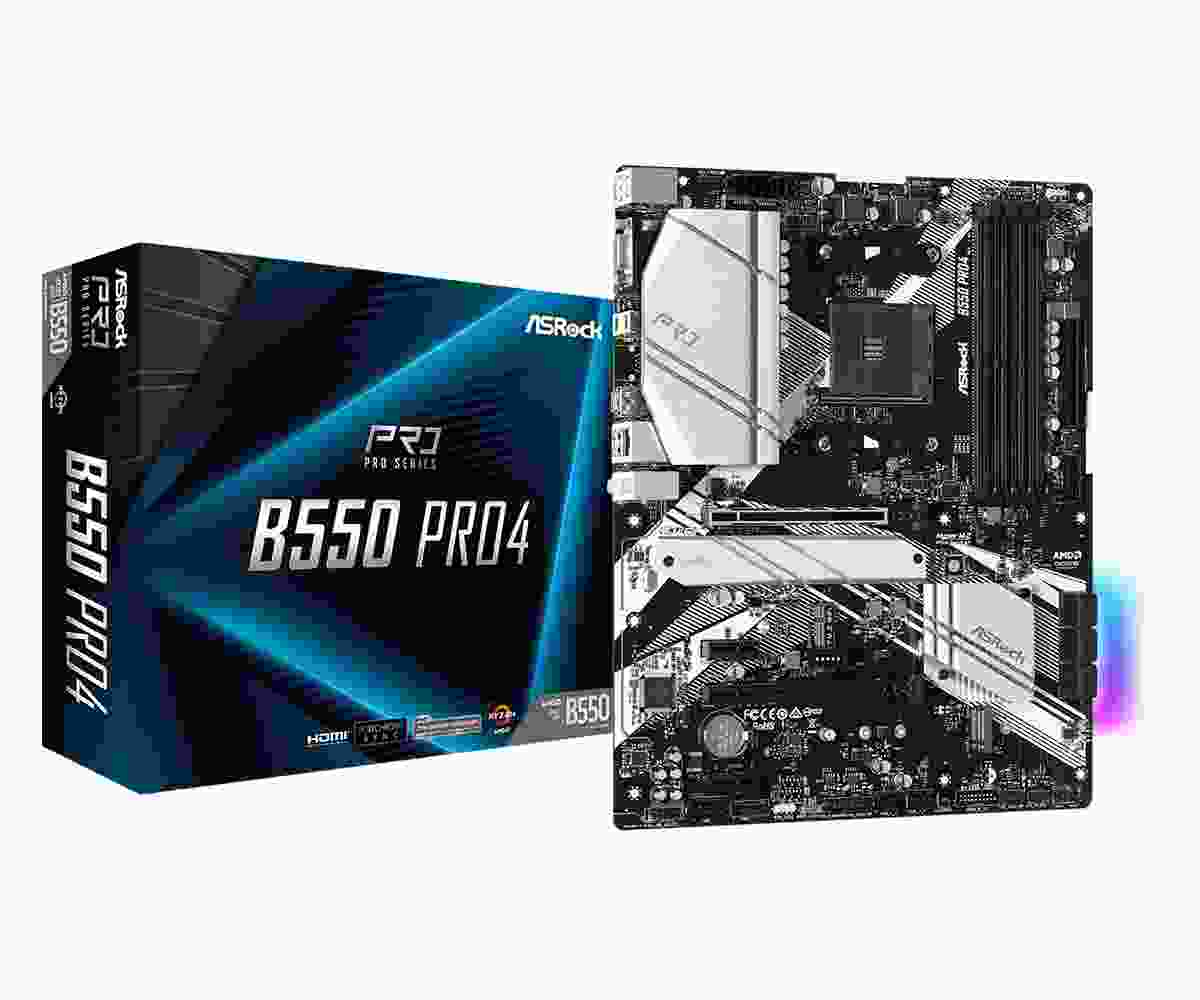ASROCK B550 PRO4 AMD AM4 ATX M.2 retail