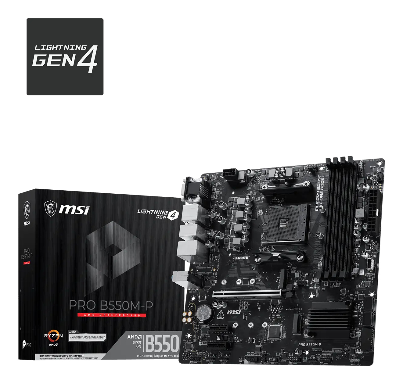 MSI PRO B550M-P DDR4 AM4 7C95-201R retail