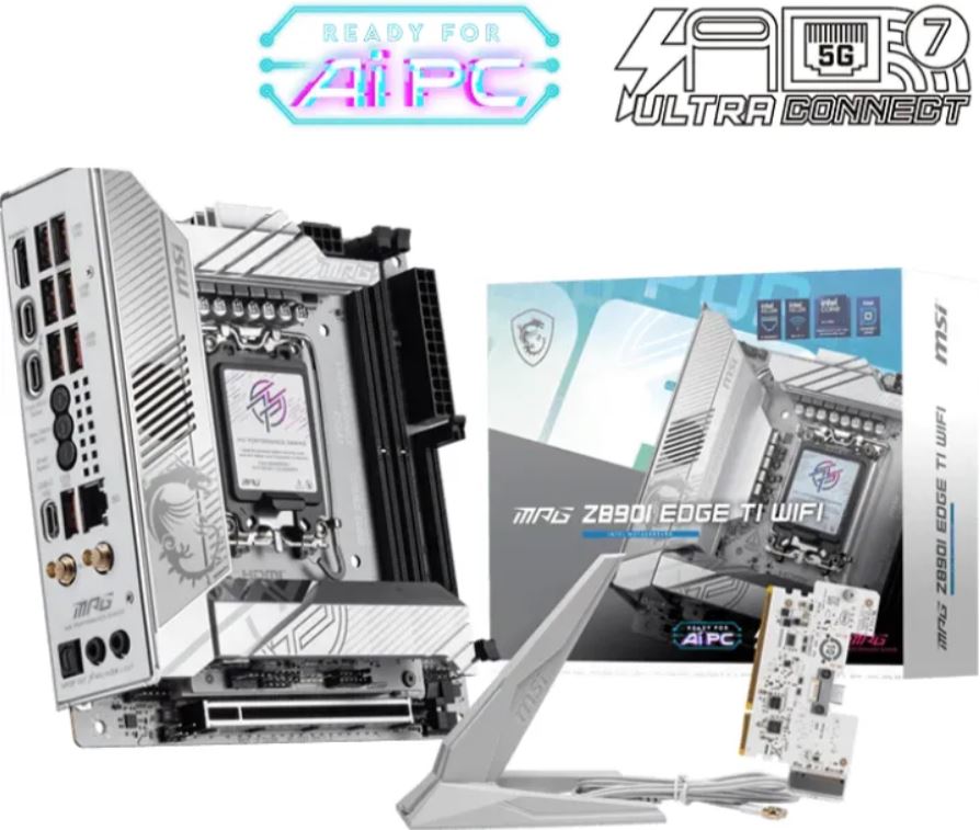 MSI MPG Z890I EDGE TI WiFi DDR5 Intel S1851 7E33-001R retail