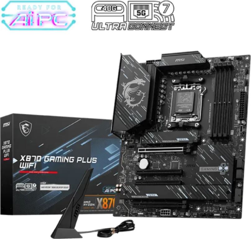 MSI X870E GAMING PLUS WiFi DDR5 AM5 7E70-001R