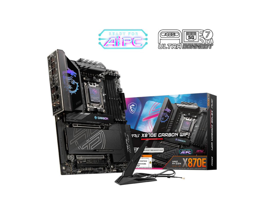 MSI MPG X870E CARBON Wifi DDR5 AM5 7E49-001R retail