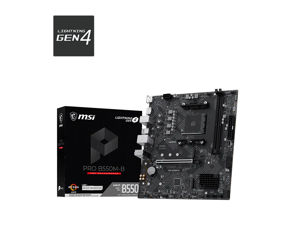 MSI PRO B550M-B DDR5 AM5 7D14-032R