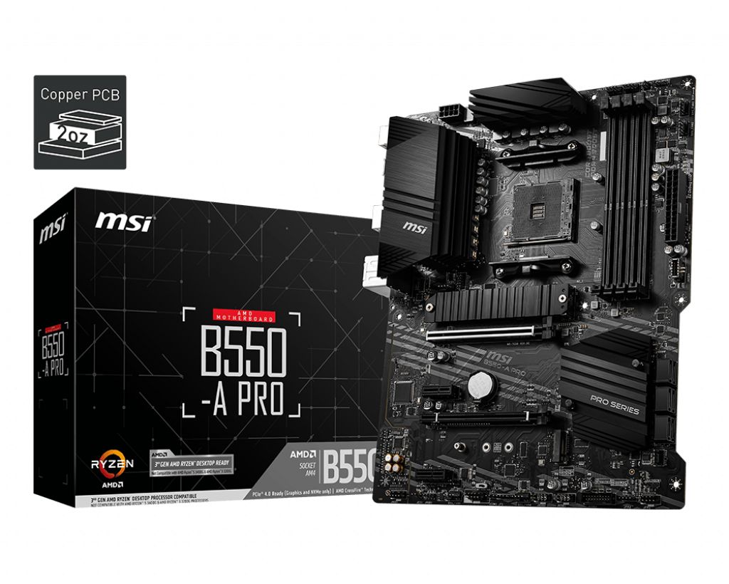 MSI B550-A PRO 7C56-002R AM4 DDR4 retail
