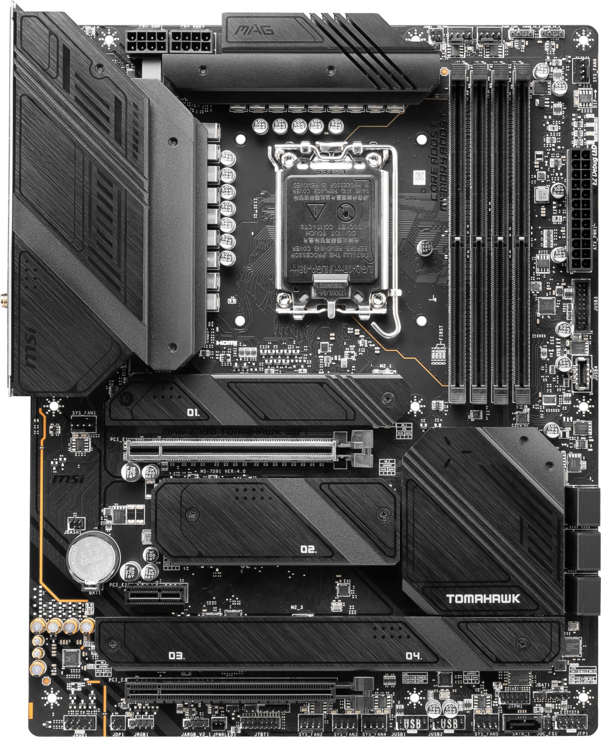 MSI MAG Z790 TOMAHAWK WIFI DDR5 ATX Intel S1700 7D91-009R