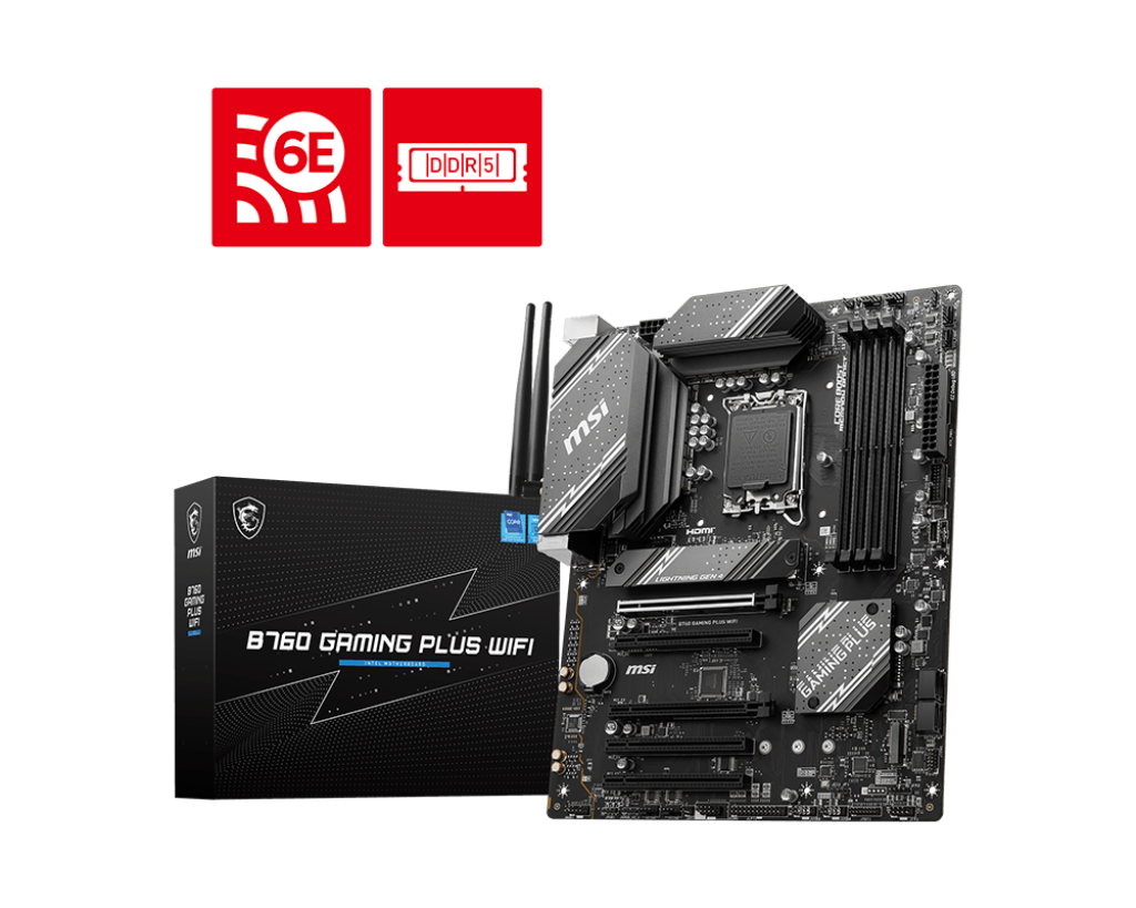 MSI B760 GAMING PLUS WIFI DDR4 7D98-043R S1700 retail