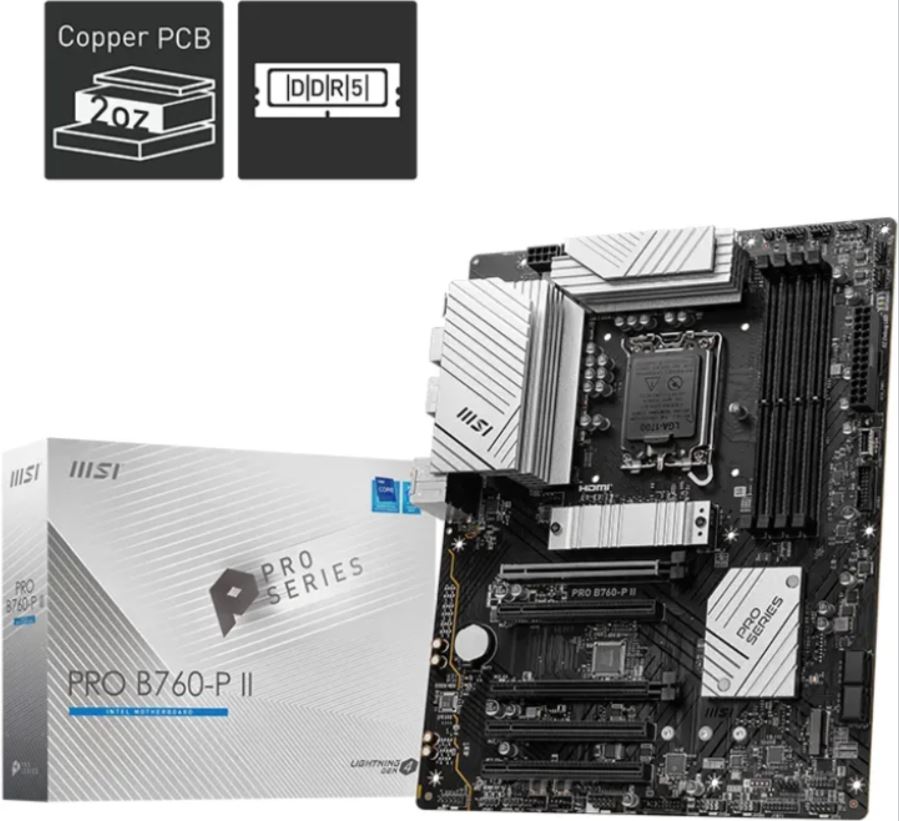 MSI PRO B760-P II ATX Intel S1700 7E29-002R