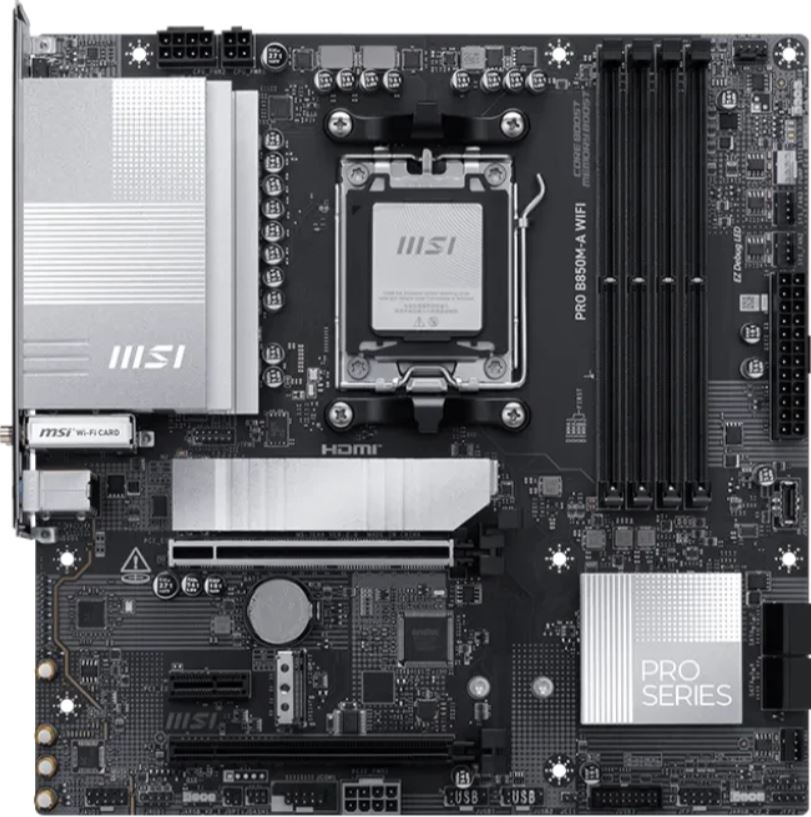 MSI B850M-A WIFI PZ DDR5 AM5 7E78-001R retail