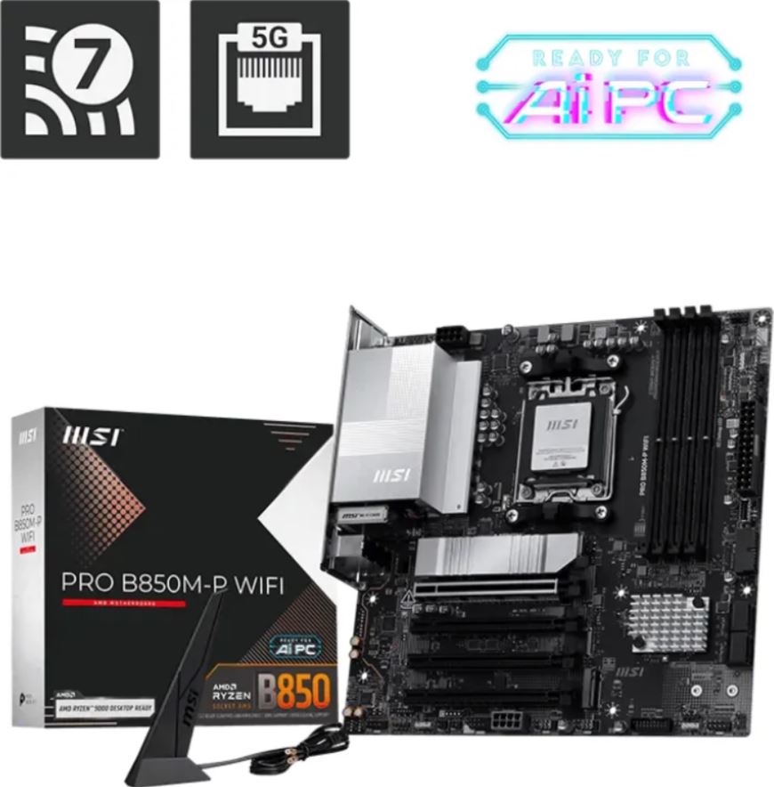 MSI B850M-P WIFI DDR5 AM5 7E71-001R retail