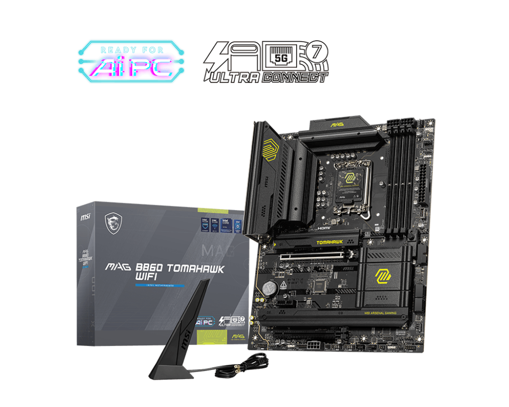 MSI MAG B860 Tomahawk WiFi DDR5 Intel S1851 7E39-001R