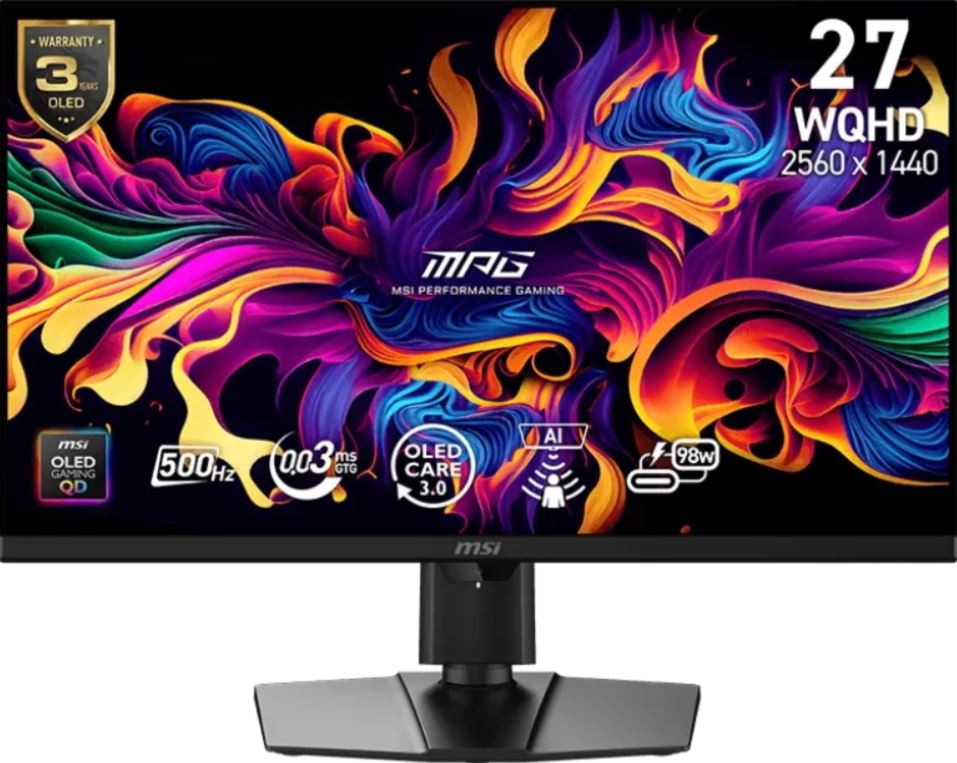 27"(68.6cm)TFT MSI MAG 271QRDE QD-OLED X50 retail