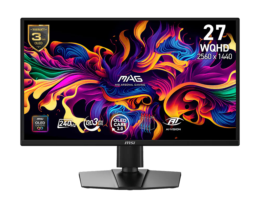 27"(68.6cm)TFT MSI MAG 272QPDE QD-QLED X24 retail