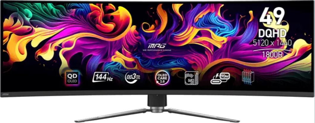 49"(124,46cm)TFT MSI MPG 491CQPDE QD-OLED 9S6-3FA84T-035 retail