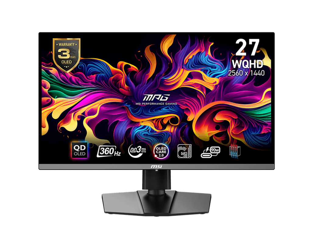 27"(68.6cm)TFT MSI MPG 271QRXDE QD-OLED 9S6-3CD79A-006 retail