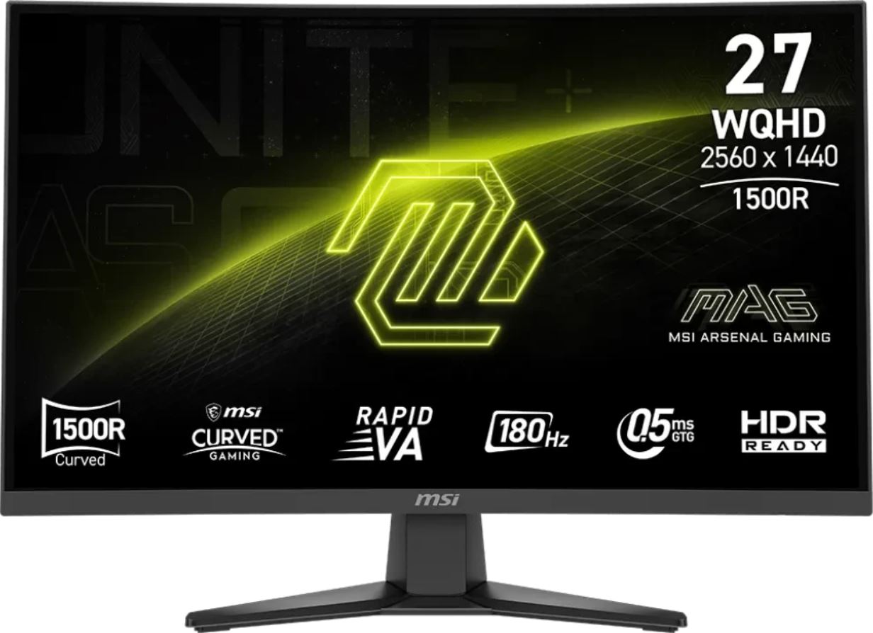 27"(68.6cm)TFT MSI MAG 275CQFDE E18 GAMING 9S6-3CE91H-010 retail