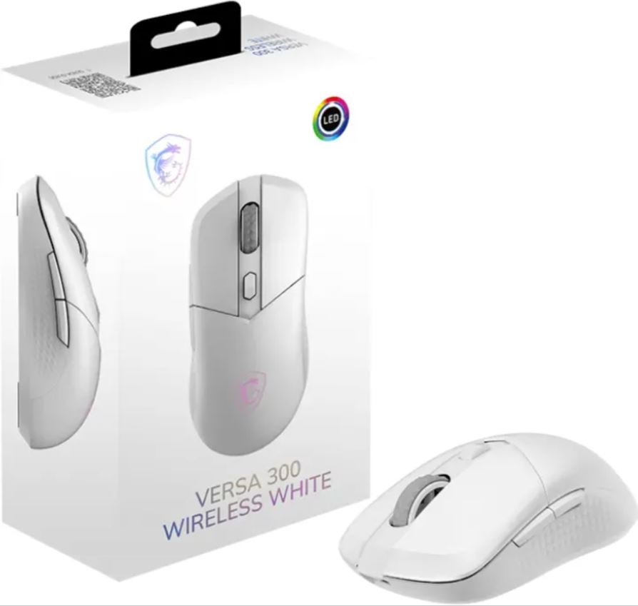 MSI Versa 300W White Gaming Maus S12-4301440-CLA