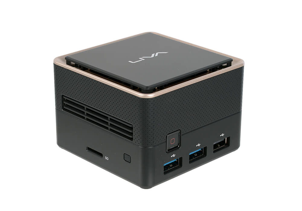 ECS LIVA Q3 Plus R1505G-0464 Mini PC AMD 4GB/64GB black retail
