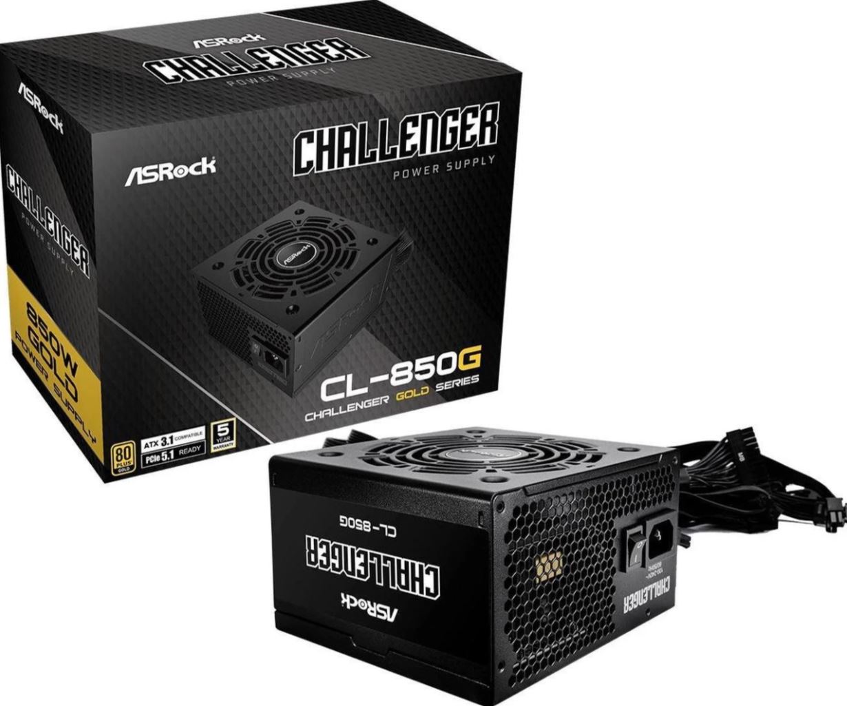ASROCK Challenger CL-850G Netzteil 850W 80+ Gold retail