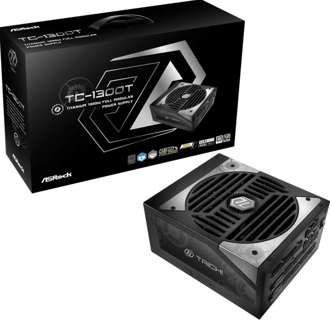ASROCK Taichi TC-1300T PSU 1650W 80+ Titanium 10J Warranty retail