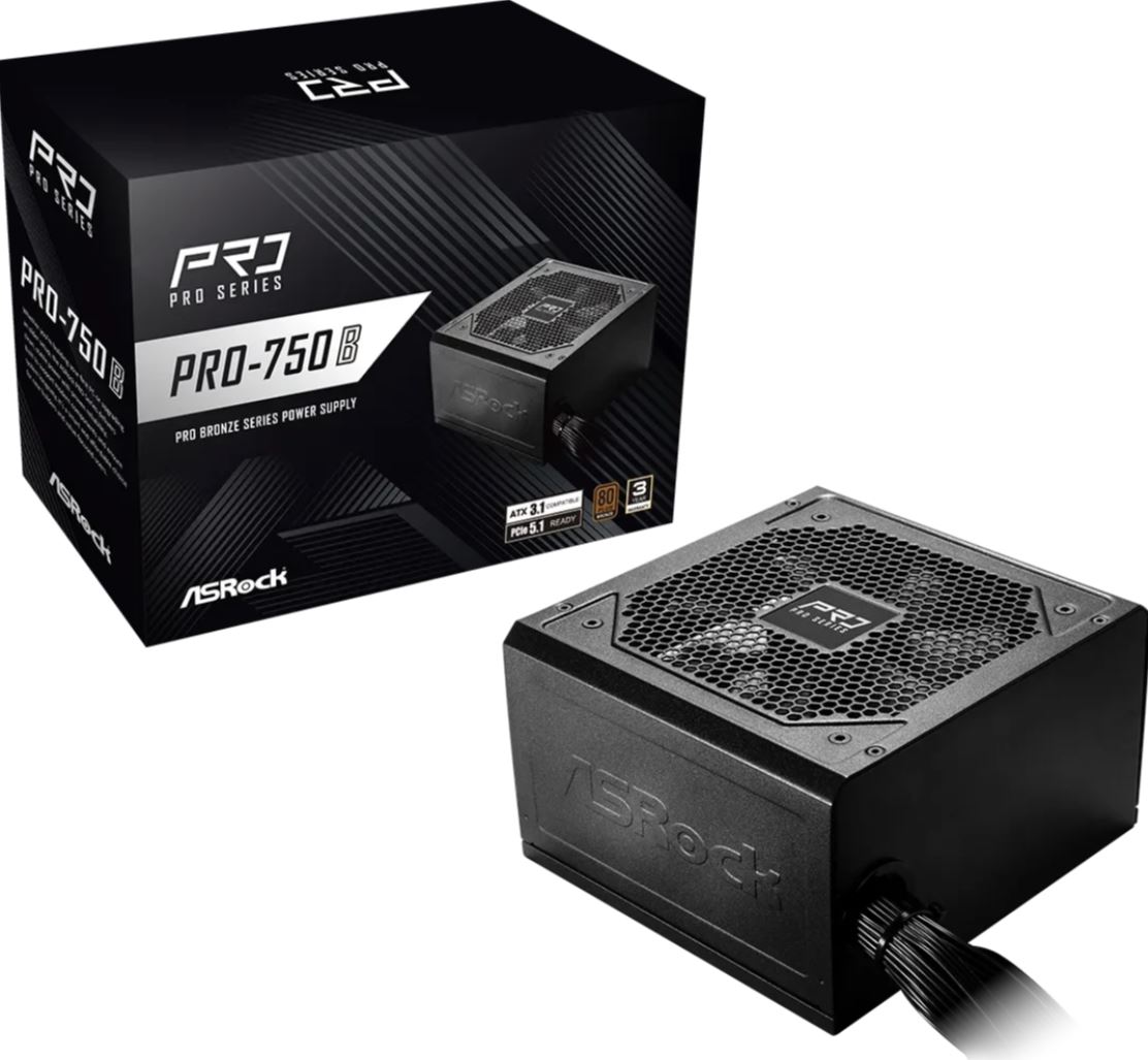ASROCK PRO-650B 650W Netzteil 80+ Bronze ATX 3.1 retail