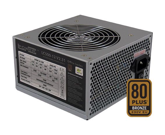 LC-Power Office LC500-12 V2.31 400W 80+ Bronze 12cm ATX 2.31 lite Retail
