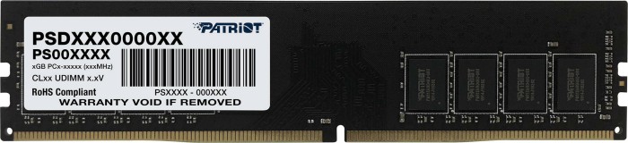 DDR4 PC3200 Patriot 32GB (1x32) Signature Line PC4-25600U retail