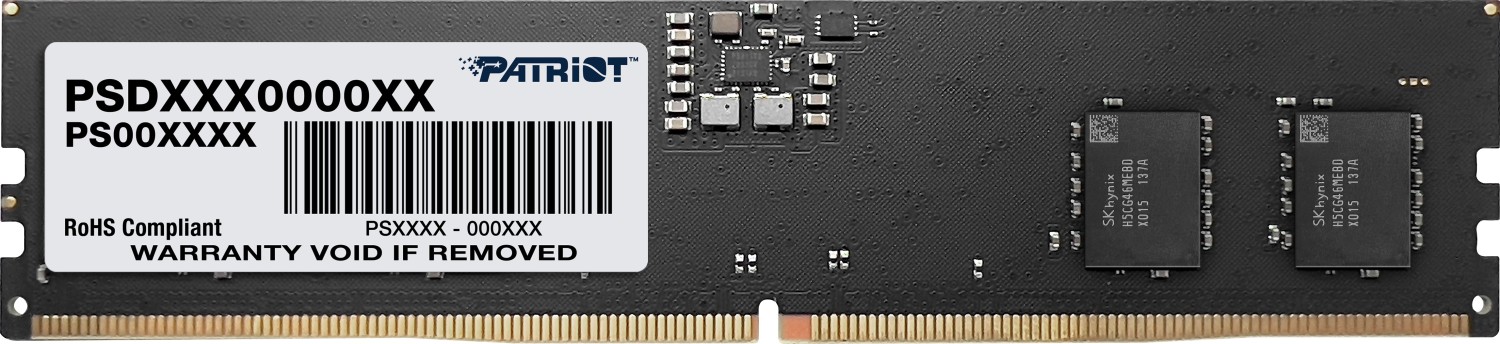 DDR5 SO-DIMM PC6400 Patriot 32GB (1x32) Signature retail