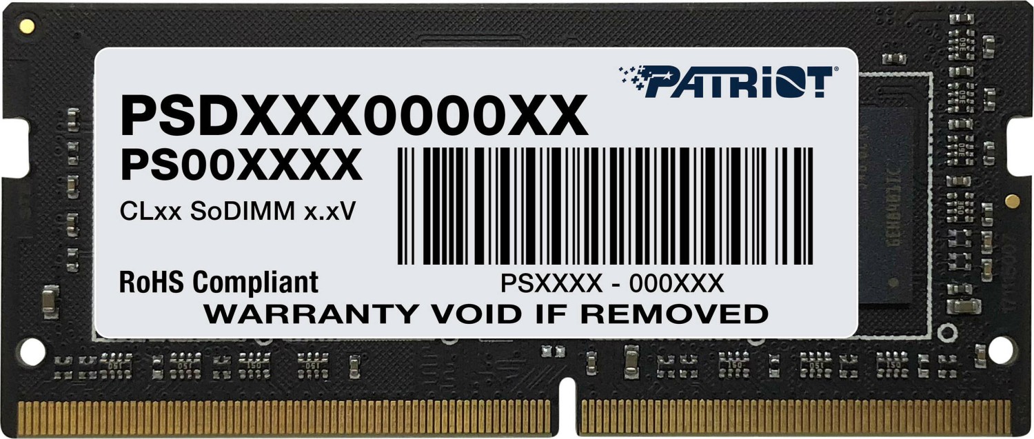 DDR4 SO-DIMM PC2666 Patriot 16GB (1x16) Signature Line retail