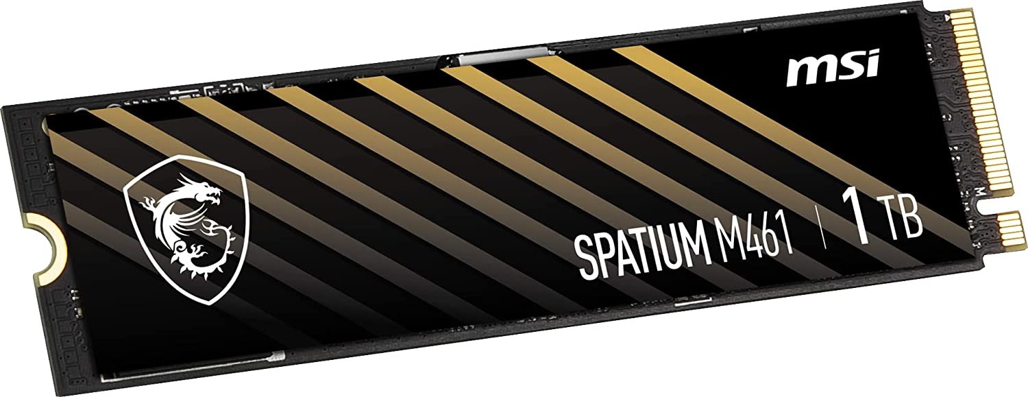 SSD MSI 1TB M.2 Gen4 Spatium M461 PCIe 4.0 5100/3200 QLC