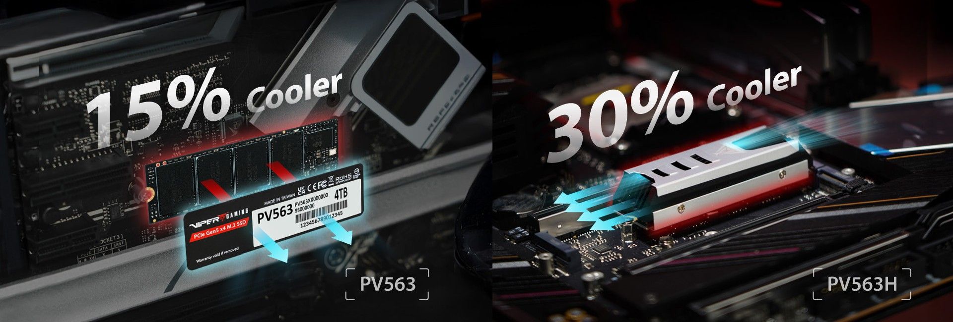 SSD Patriot 2TB M.2 Viper PV563H PCIe 5.0 14000/10000 retail