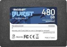 SSD Patriot 480GB 2,5" Burst Elite SATA3 450/320 PE777 retail