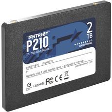 SSD Patriot 2TB 2,5" P210 SATA3 520/430 PE720 retail
