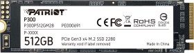 SSD Patriot 512GB M.2 P300 PCIe 3.0 1700/1200 PE691 retail