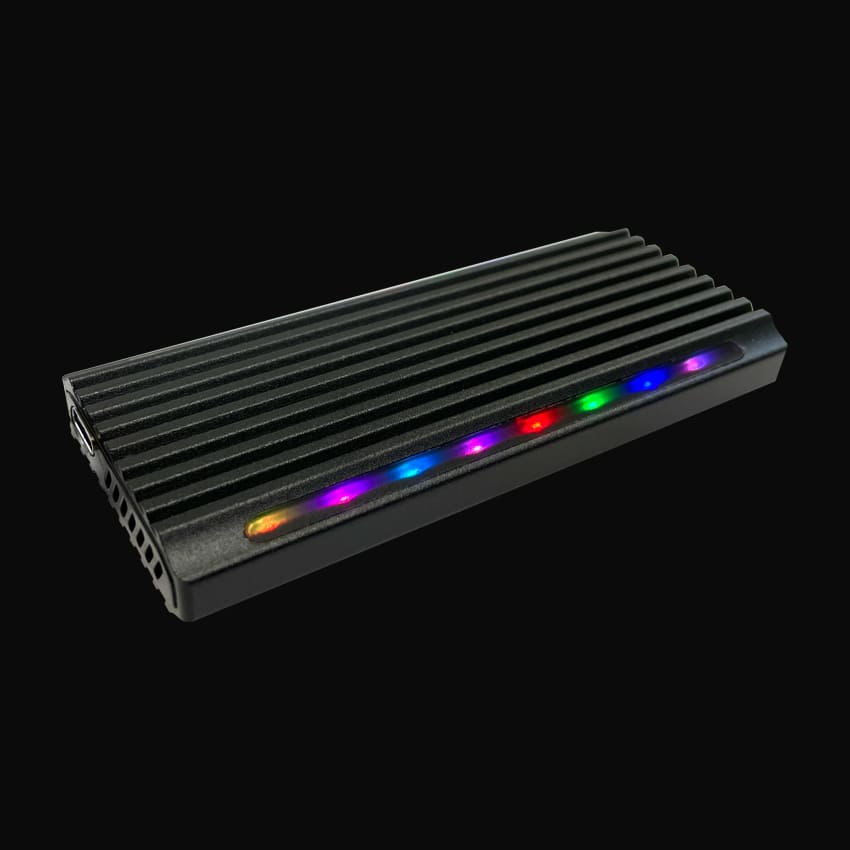 LC-Power USB3.2 LC-M2-C-NVME-4 f. M.2 SSD Laufwerks-Gehäus